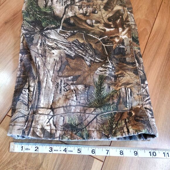 Realtree Xtra Vintage Camo Hunting Pants Fleece Lined Warm Insulated Sz 2XLarge - Picture 16 of 16